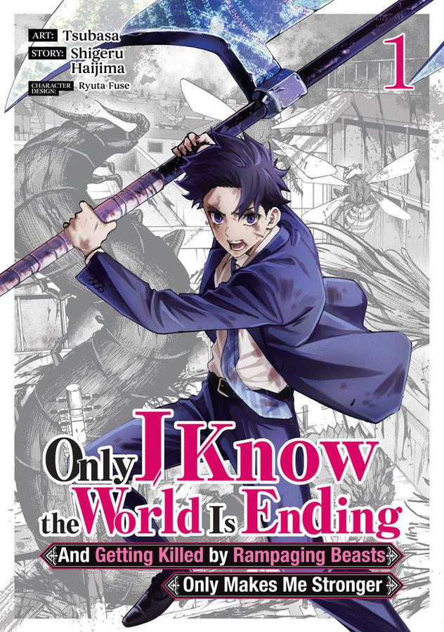 Only I Know the World Is Ending and Getting Killed by Rampaging Beasts Only Makes Me Stronger (Manga) Vol. 1-Manga and East Asian style / tradition comic books-買書書 BuyBookBook