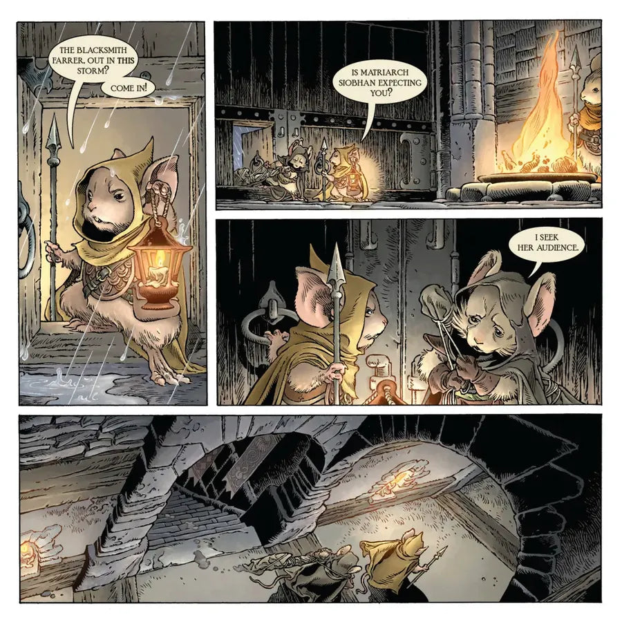 Mouse Guard: Dawn of the Black Axe US - Hardback