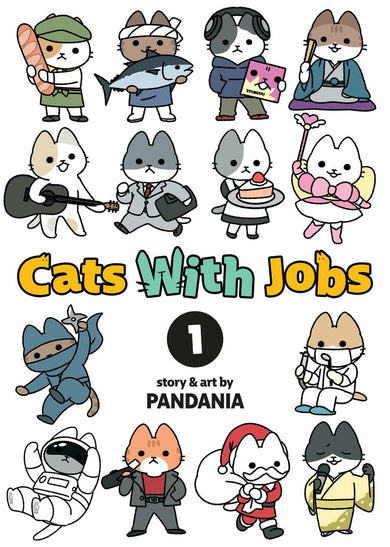 Cats With Jobs Vol. 1-Manga and East Asian style / tradition comic books-買書書 BuyBookBook