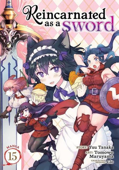 Reincarnated as a Sword (Manga) Vol. 15-Manga and East Asian style / tradition comic books-買書書 BuyBookBook