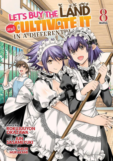 Let's Buy the Land and Cultivate It in a Different World (Manga) Vol. 8-Manga and East Asian style / tradition comic books-買書書 BuyBookBook