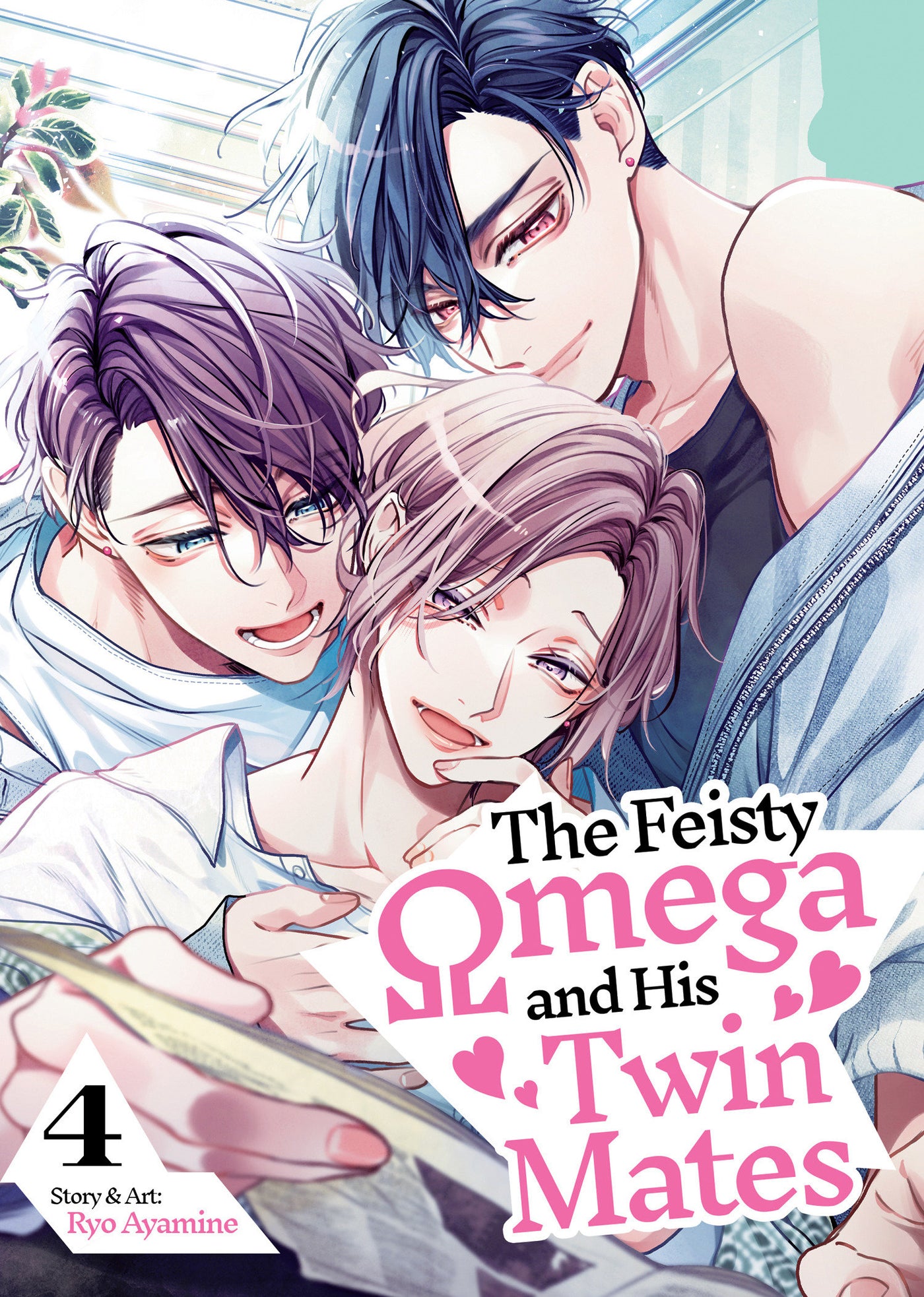 The Feisty Omega and His Twin Mates Vol. 4-Manga and East Asian style / tradition comic books-買書書 BuyBookBook