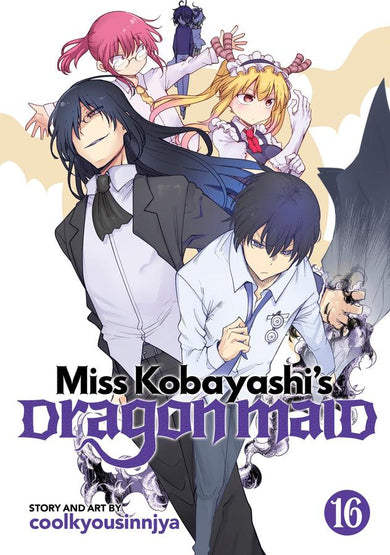 Miss Kobayashi's Dragon Maid Vol. 16-Manga and East Asian style / tradition comic books-買書書 BuyBookBook