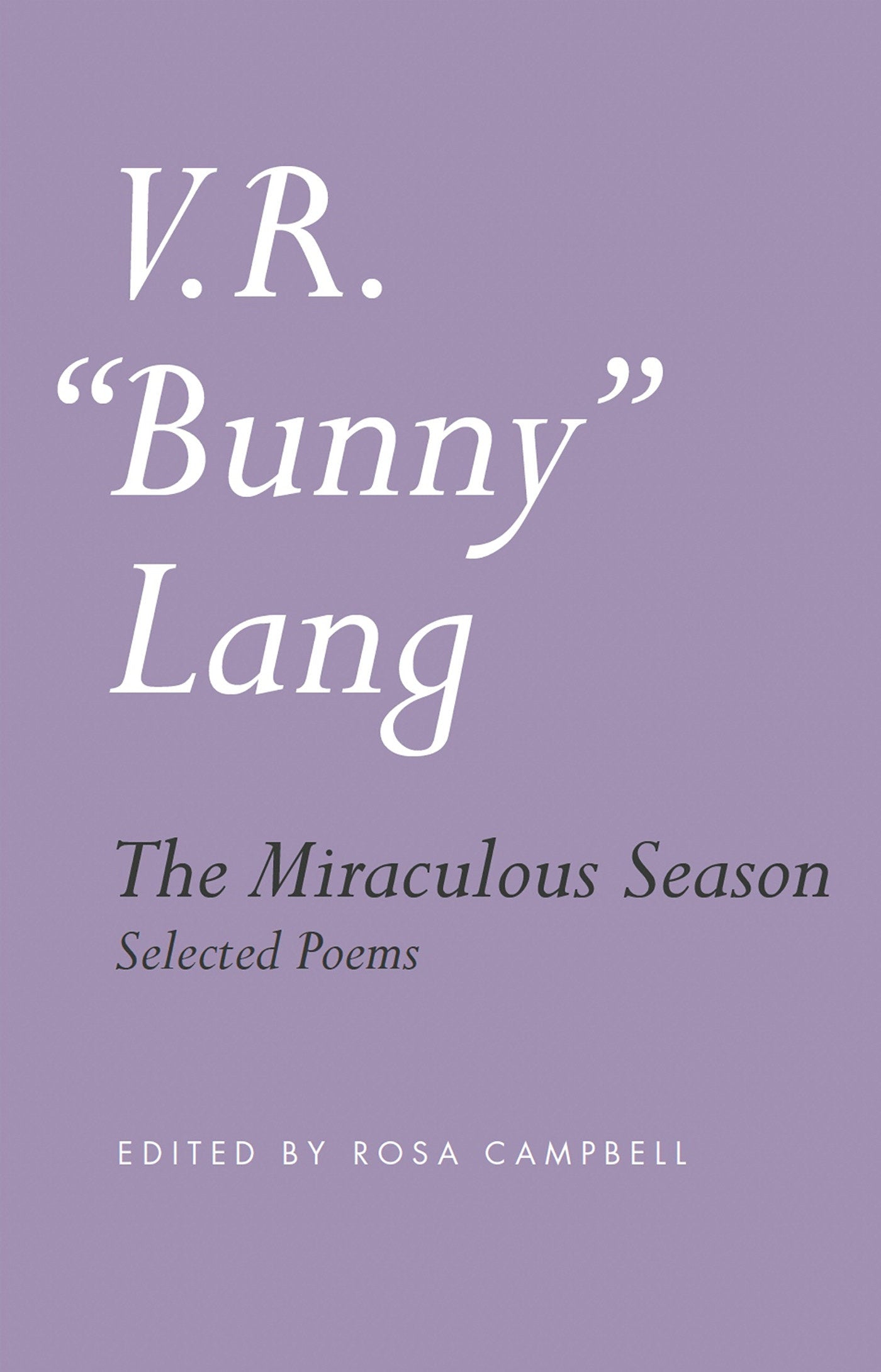 The Miraculous Season-Poetry-買書書 BuyBookBook