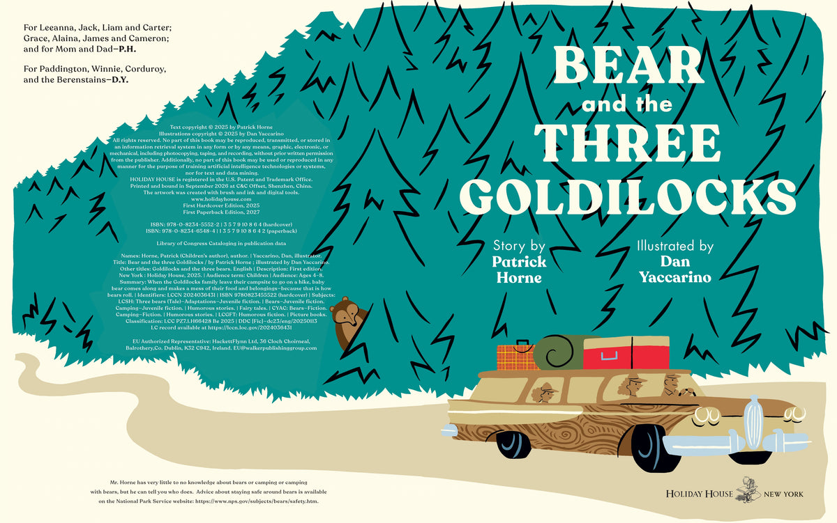 Bear and the Three Goldilocks interior 1 (ISBN 9780823465484)