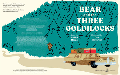 Bear and the Three Goldilocks interior 1 (ISBN 9780823465484)
