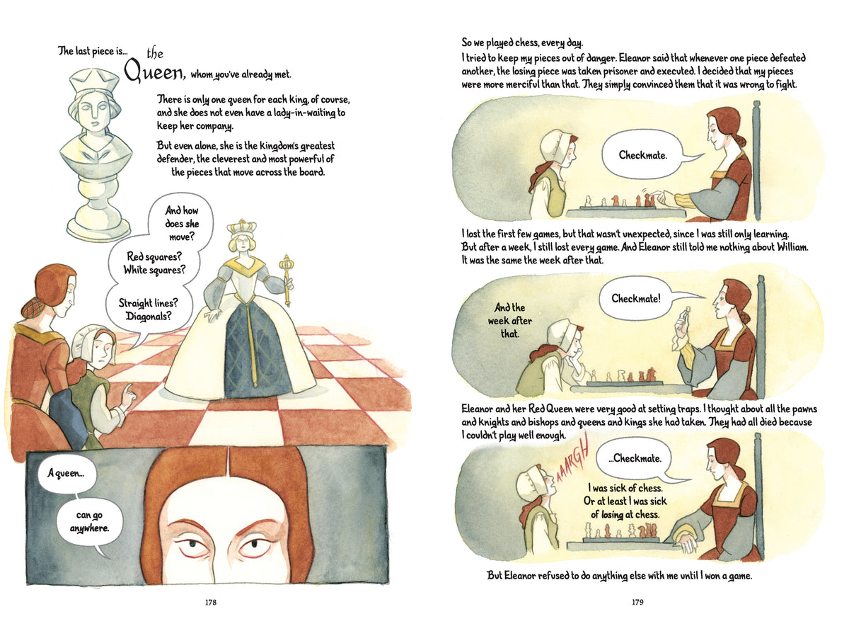 Queen of the Sea: A Graphic Novel interior 2 (ISBN 9781536256796)