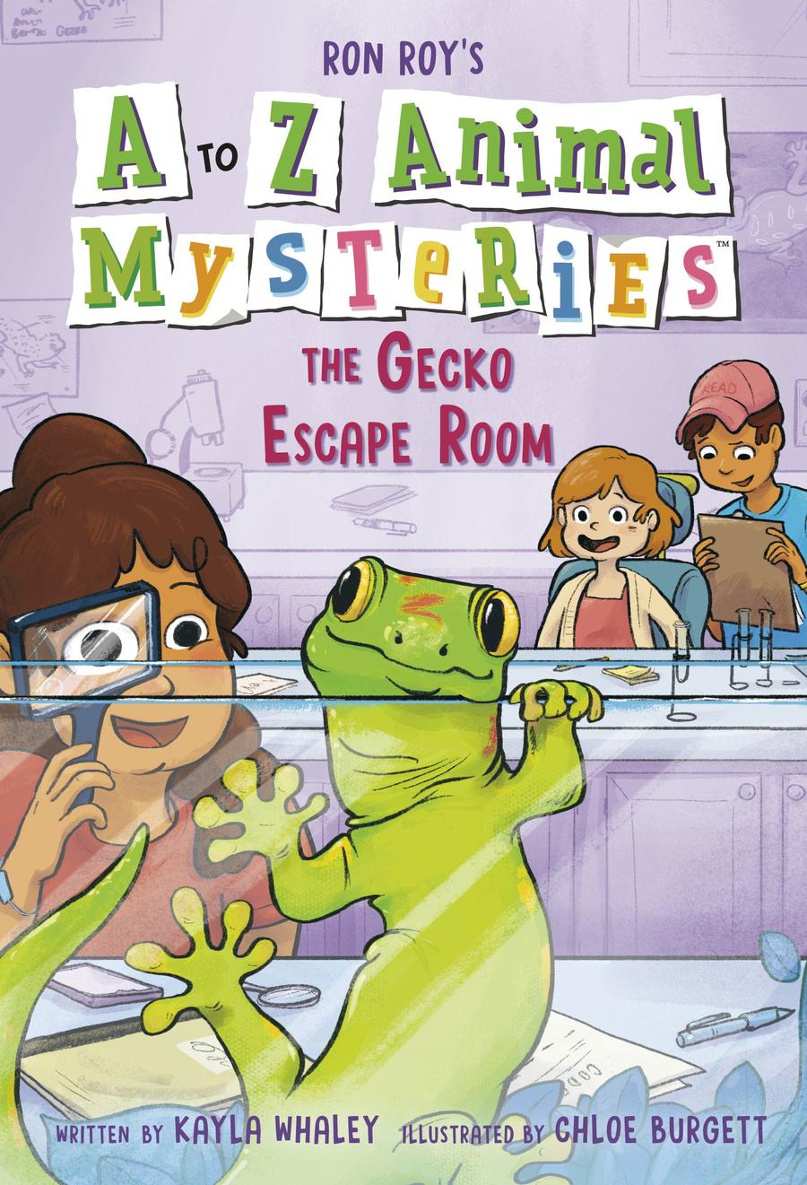 A to Z Animal Mysteries #7: The Gecko Escape Room-Children’s / Teenage fiction: Crime and mystery fiction-買書書 BuyBookBook