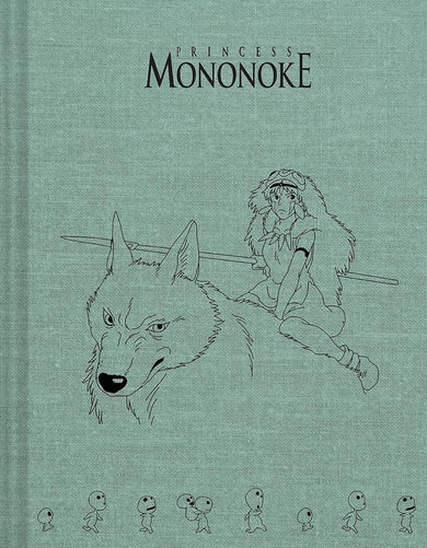 Studio Ghibli Princess Mononoke Sketchbook-Lifestyle and Leisure-買書書 BuyBookBook