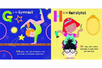 ABC for Me: ABC What Can She Be?-Nonfiction: 學前基礎 Preschool Basics-買書書 BuyBookBook