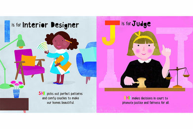ABC for Me: ABC What Can She Be?-Nonfiction: 學前基礎 Preschool Basics-買書書 BuyBookBook