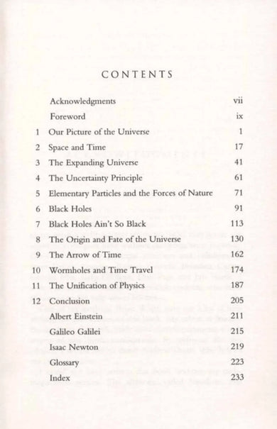 A Brief History of Time