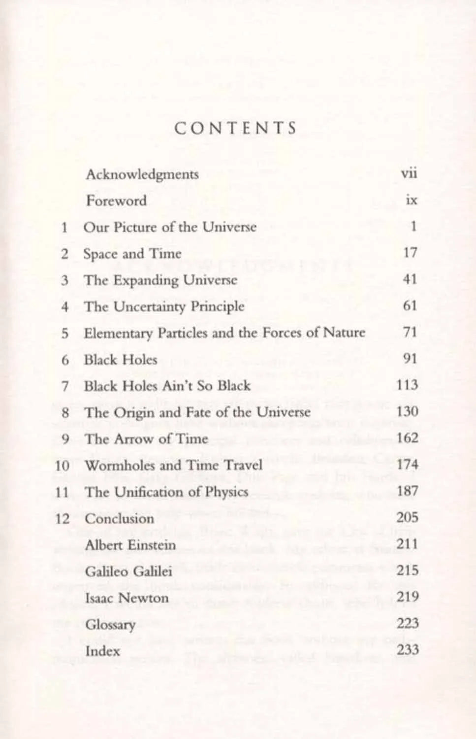 A Brief History Of Time