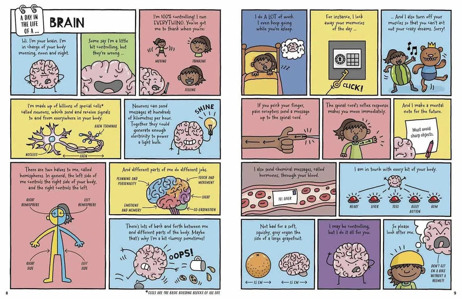 A Day in the Life of a Poo, a Gnu and You (Winner of the Blue Peter Book Award 2021)-Children’s / Teenage general interest: Science and technology-買書書 BuyBookBook