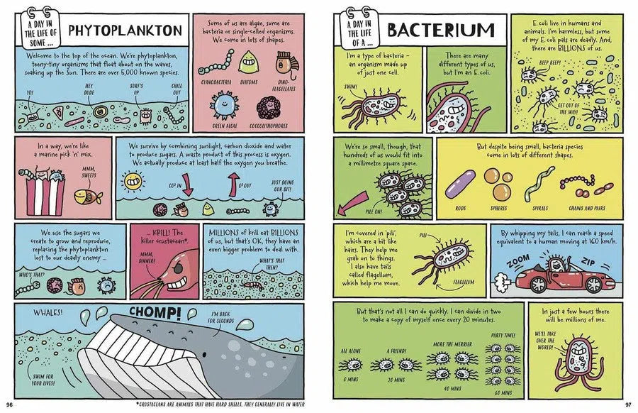 A Day in the Life of a Poo, a Gnu and You (Winner of the Blue Peter Book Award 2021)-Children’s / Teenage general interest: Science and technology-買書書 BuyBookBook