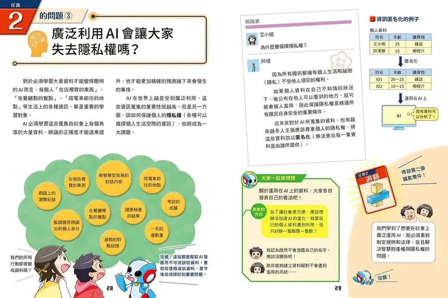 寫給進入AI時代的小學生:AI人工智慧的祕密 (3) AI與未來社會-非故事: 科學科技 Science & Technology-買書書 BuyBookBook