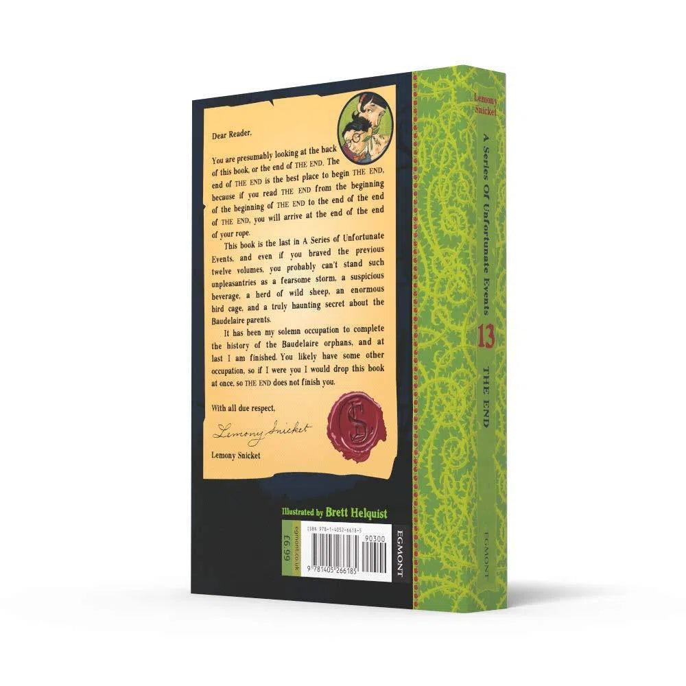 A Series of Unfortunate Events #13 The End (Paperback) (Lemony Snicket) Harpercollins (UK)