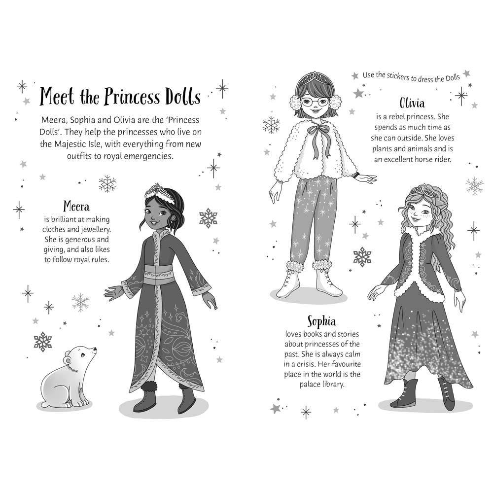 Sticker Dolly Stories #06 Ice Palace (Zanna Davidson) Usborne
