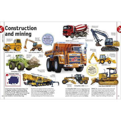 Visual Encyclopedia to Every Vehicle, A - Cars, Trains, Ships and Planes DK UK