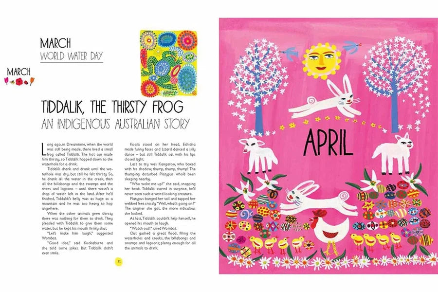 A Year Full of Stories: 52 folk tales and legends from around the world-Fiction: 經典傳統 Classic & Traditional-買書書 BuyBookBook