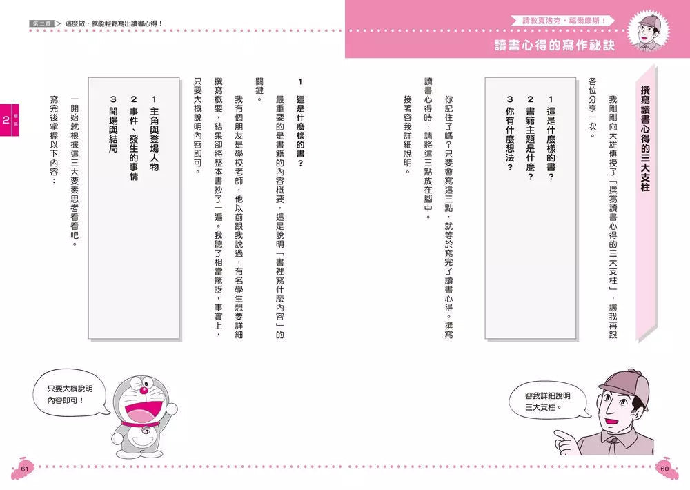 哆啦A夢學習大進擊 #02 讀書心得生成器 (藤子·F·不二雄)-非故事: 學習技巧 Learning Skill-買書書 BuyBookBook