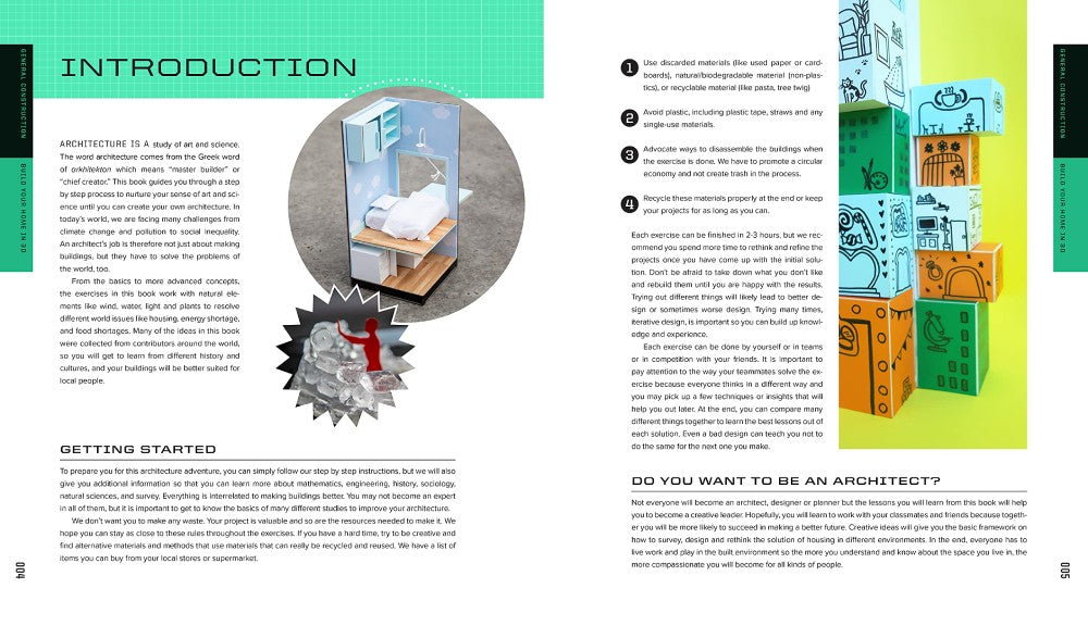 Adventures in Architecture for Kids: Volume 2-Activity: 創作手工 Creating & Crafting-買書書 BuyBookBook