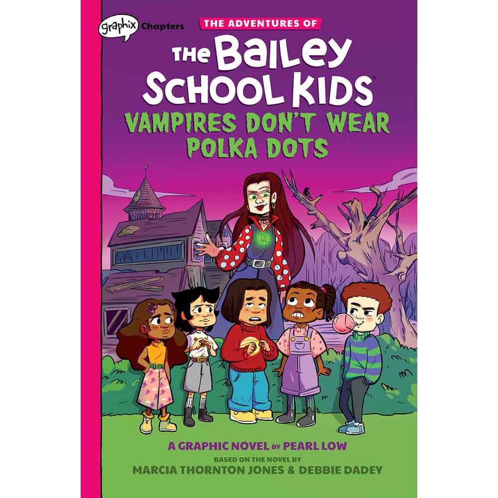 Adventures of the Bailey School Kids, The Graphic Novel #1, Vampires Don't Wear Polka Dots - 買書書 BuyBookBook