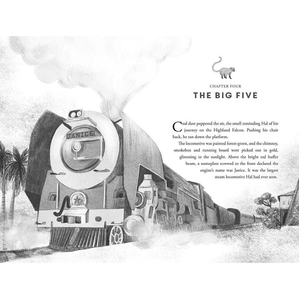 Adventures on Trains #3 Murder on the Safari Star (UK)(M. G. Leonard) Macmillan UK