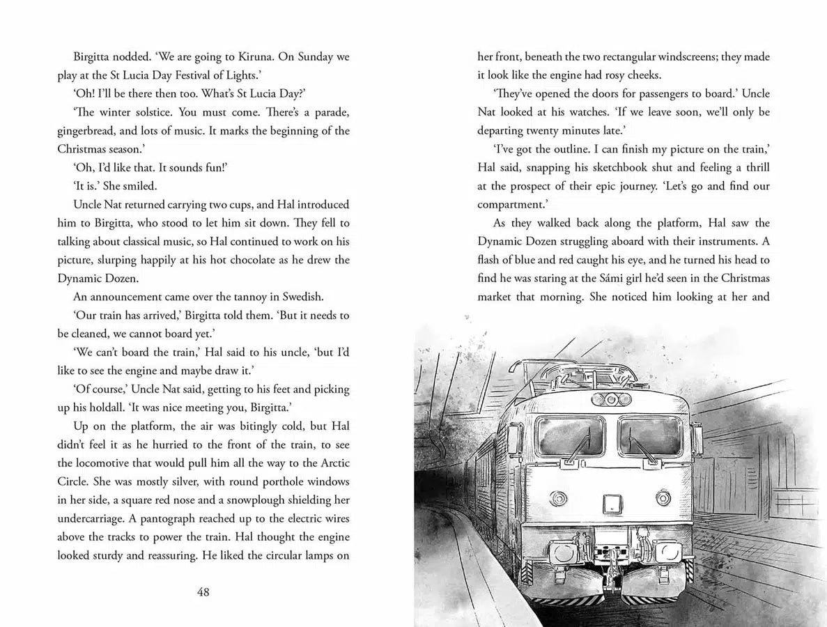 Adventures on Trains #6 The Arctic Railway Assassin (M. G. Leonard) - 買書書 BuyBookBook