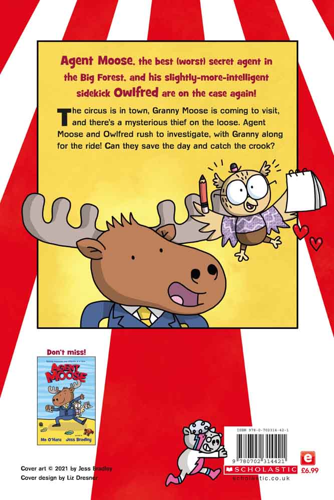 Agent Moose #02 Moose on a Mission (UK)(Mo O'Hara) - 買書書 BuyBookBook