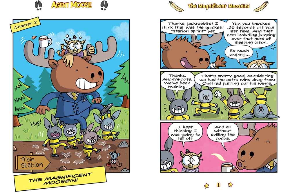 Agent Moose #02 Moose on a Mission (UK)(Mo O'Hara) - 買書書 BuyBookBook