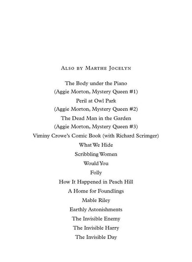 Aggie Morton, Mystery Queen