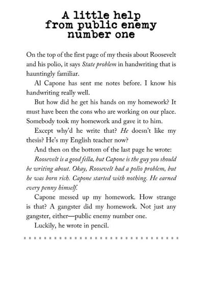 Al Capone Does My Homework (Tales from Alcatraz)-Fiction: 偵探懸疑 Detective & Mystery-買書書 BuyBookBook