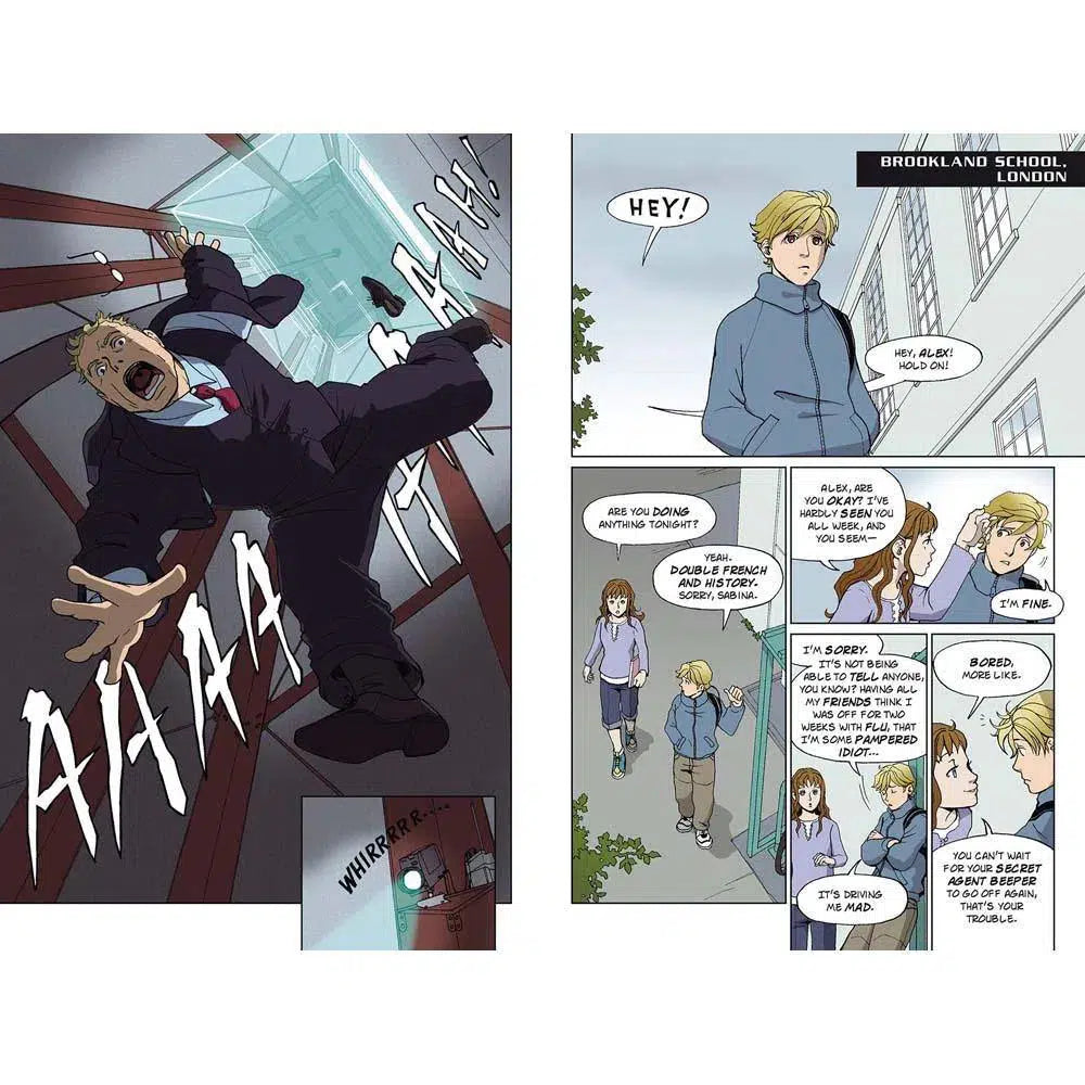Alex Rider The Graphic Novel #02 Point Blanc (Anthony Horowitz) Walker UK