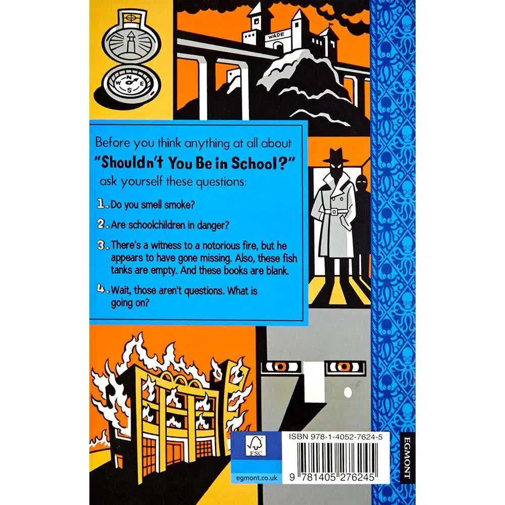 All The Wrong Questions #03 - Shouldn't You Be in School? (Paperback) (Lemony Snicket) Harpercollins (UK)