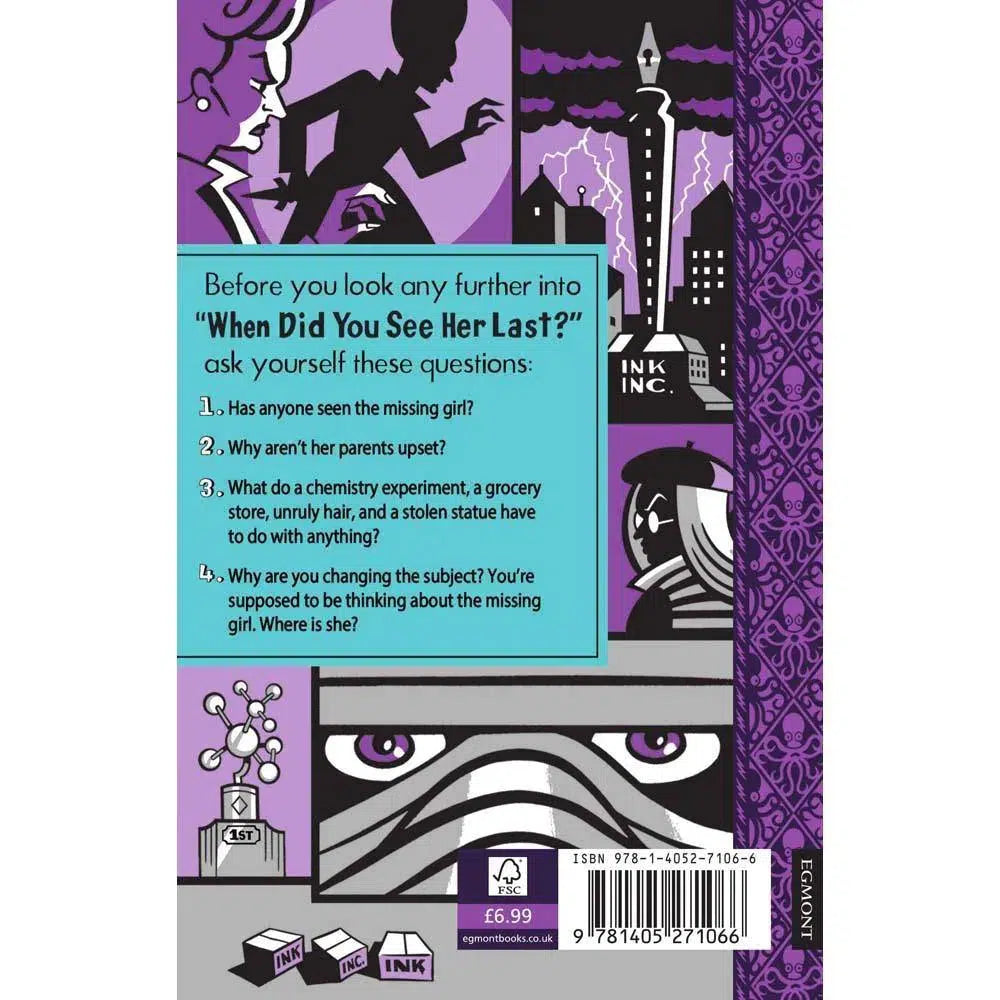 All The Wrong Questions #02 - When Did You See Her Last? (Paperback) (Lemony Snicket) Harpercollins (UK)