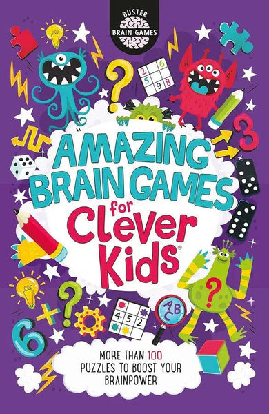 Amazing Brain Games for Clever Kids®-Children’s / Teenage general interest: Puzzles and quizzes-買書書 BuyBookBook