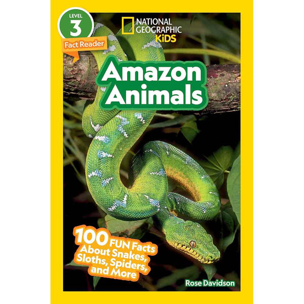 Amazon Animals (L3) (National Geographic Kids Readers)-Nonfiction: 參考百科 Reference & Encyclopedia-買書書 BuyBookBook