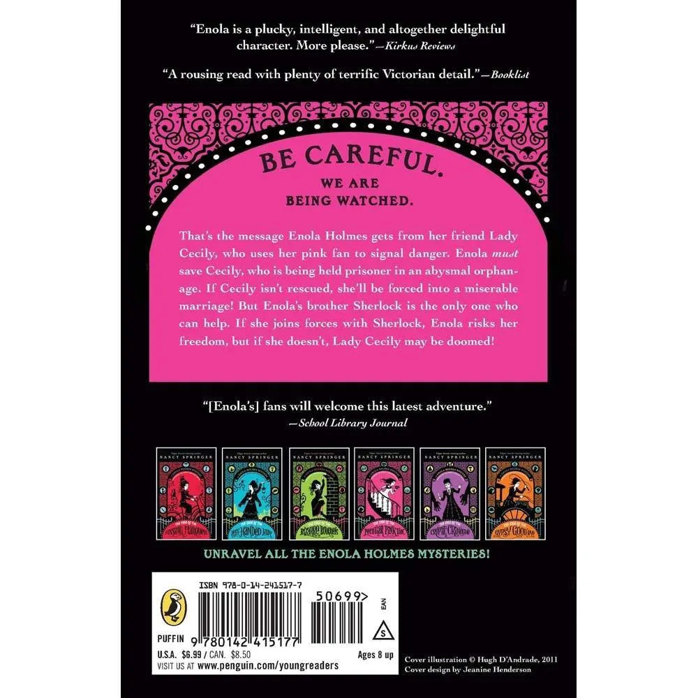 Enola Holmes Mystery, An #04 The Case of the Peculiar Pink Fan PRHUS