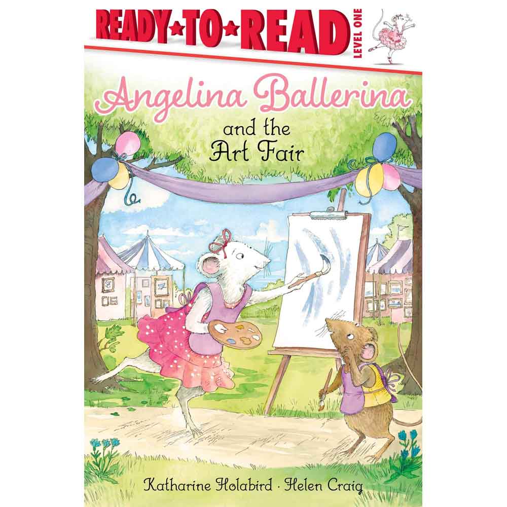 Angelina Ballerina and the Art Fair (Ready-to-Read L1)-Fiction: 兒童繪本 Picture Books-買書書 BuyBookBook