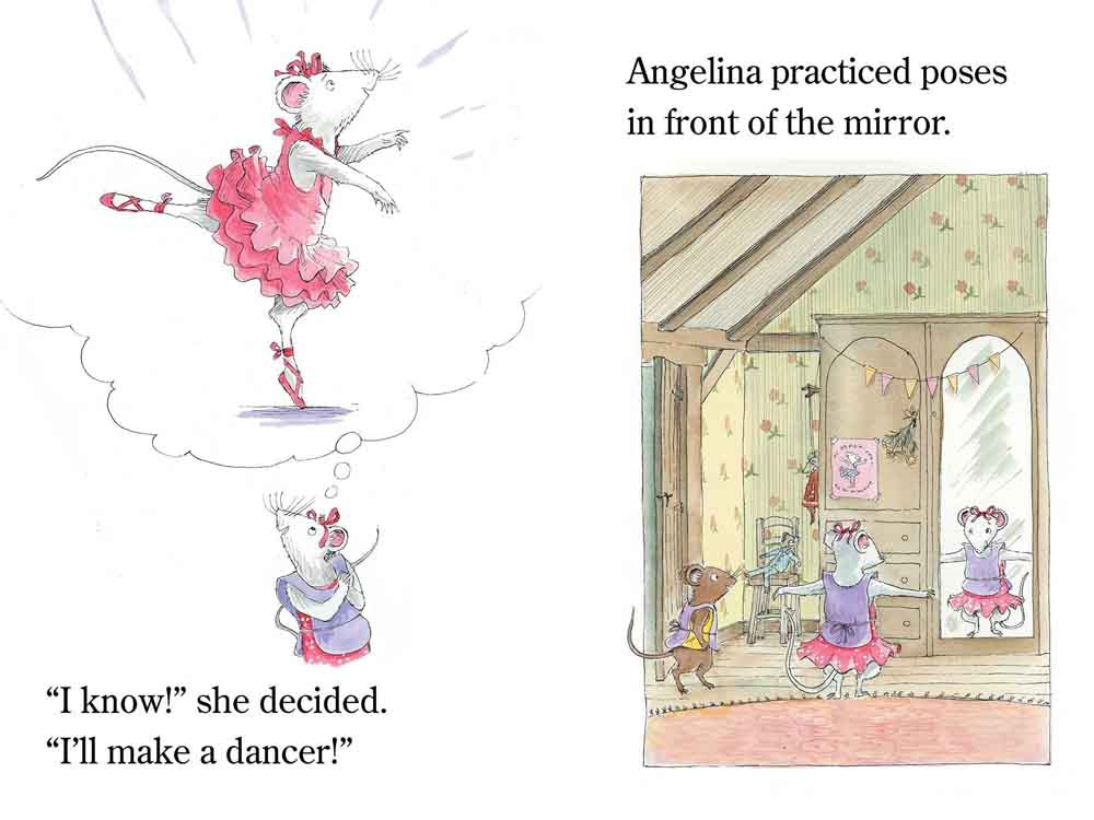Angelina Ballerina and the Art Fair (Ready-to-Read L1)-Fiction: 兒童繪本 Picture Books-買書書 BuyBookBook