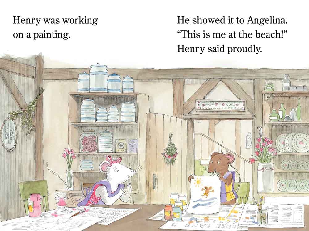 Angelina Ballerina and the Art Fair (Ready-to-Read L1)-Fiction: 兒童繪本 Picture Books-買書書 BuyBookBook