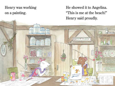 Angelina Ballerina and the Art Fair (Ready-to-Read L1)-Fiction: 兒童繪本 Picture Books-買書書 BuyBookBook