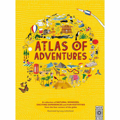 Atlas of Adventures: A collection of natural wonders, exciting experiences and fun festivities from the four corners of the globe-Nonfiction: 常識通識 General Knowledge-買書書 BuyBookBook