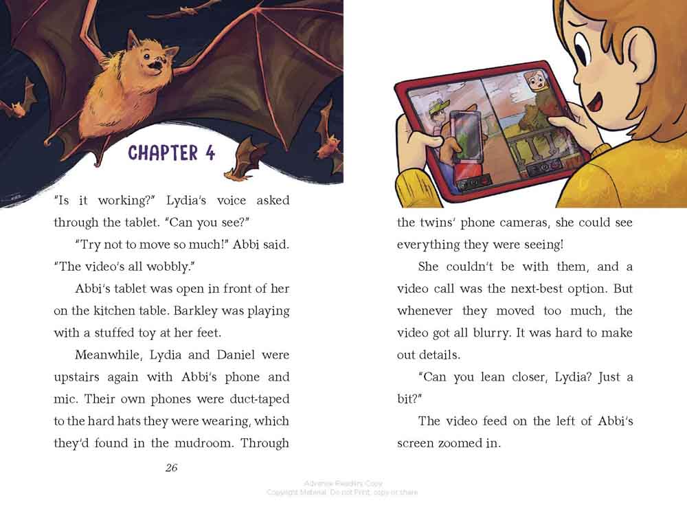 A to Z Animal Mysteries #02, Bats in the Castle-Fiction: 偵探懸疑 Detective & Mystery-買書書 BuyBookBook