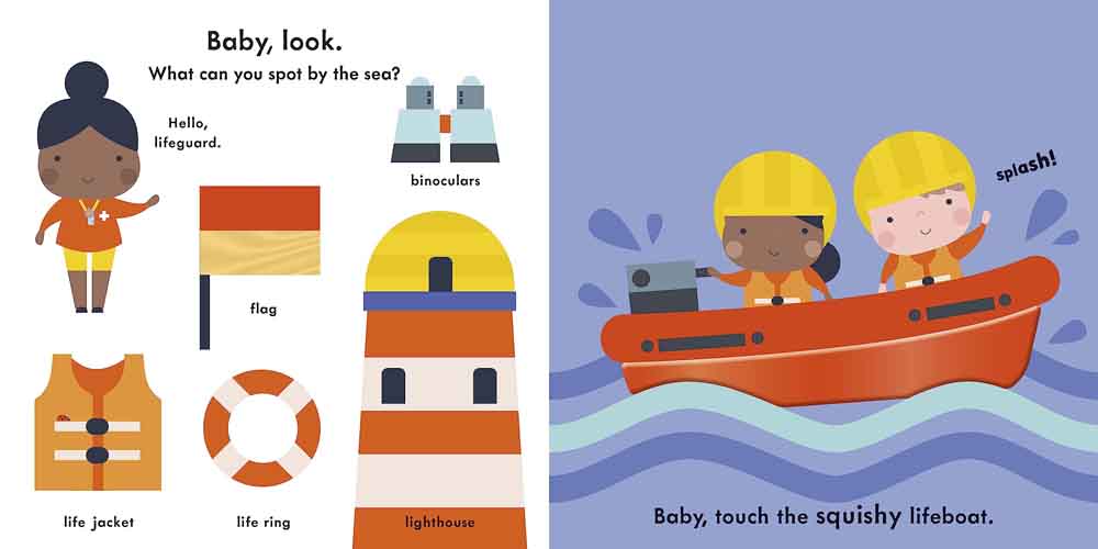 Baby Touch - Rescue Vehicles (Ladybird)-Nonfiction: 學前基礎 Preschool Basics-買書書 BuyBookBook