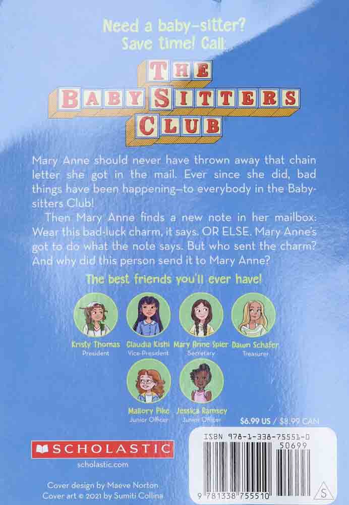 Baby-sitters Club, The #17 Mary Anne's Bad Luck Mystery (Ann M. Martin) - 買書書 BuyBookBook