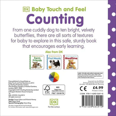 Baby Touch and Feel Counting (Board book) DK UK