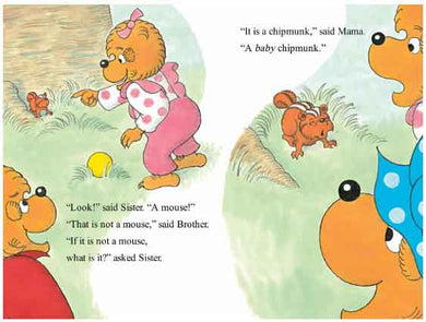 Berenstain Bears and the Baby Chipmunk, The (I Can Read! L1) - 買書書 BuyBookBook
