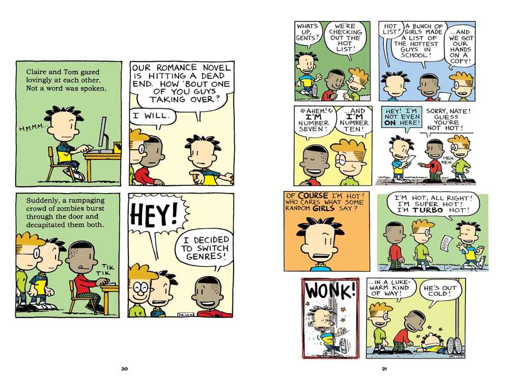Big Nate Comic Strip #15 Revenge of the cream puffs-Fiction: 幽默搞笑 Humorous-買書書 BuyBookBook